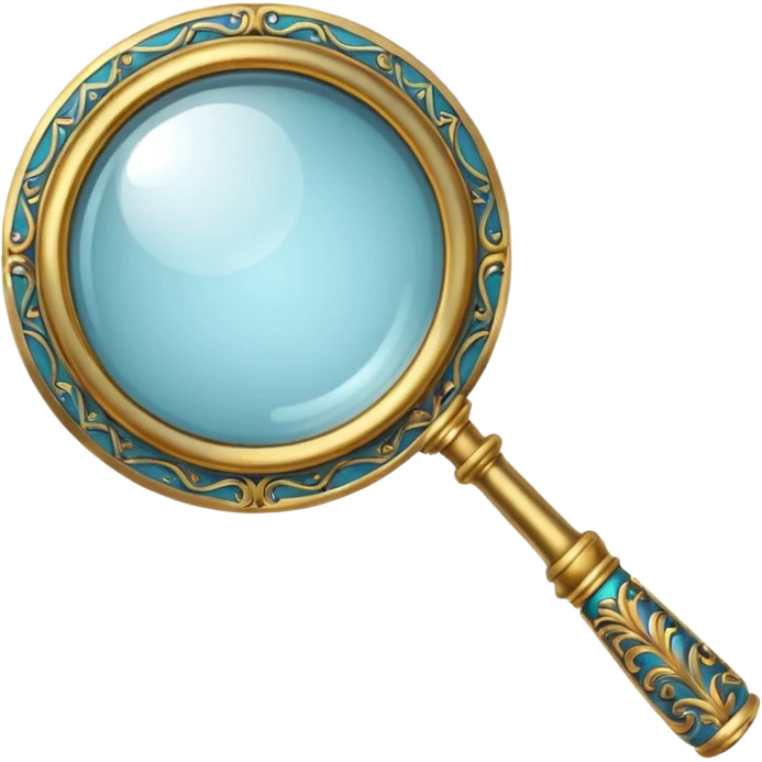 magnifying glass victorian emoji