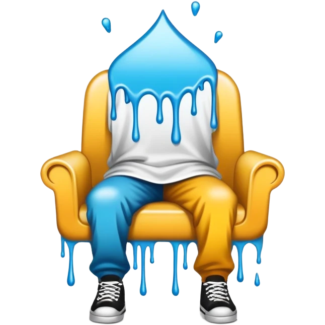 graffiti of the words sit down  emoji