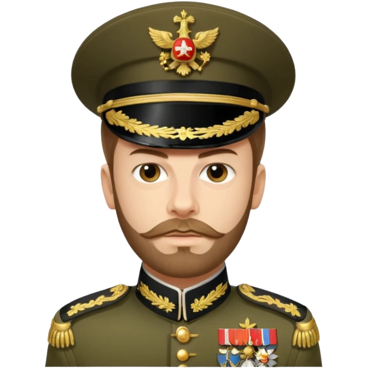 Nicholas II, Russian tsar,  emoji