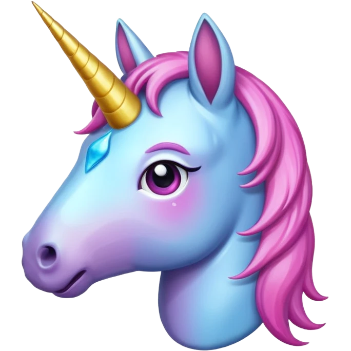 cry unicorn emoji