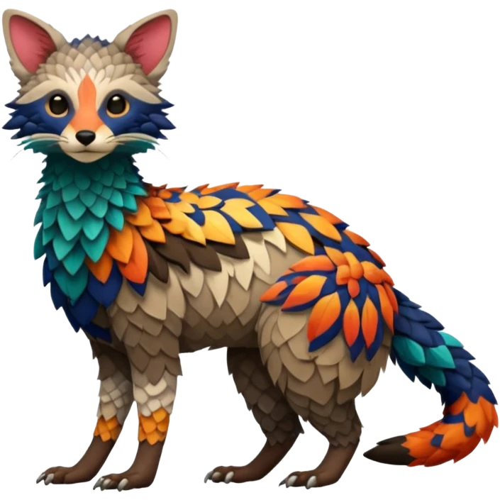 Modern Vernid-Trico-species by LiLaiRa full body emoji