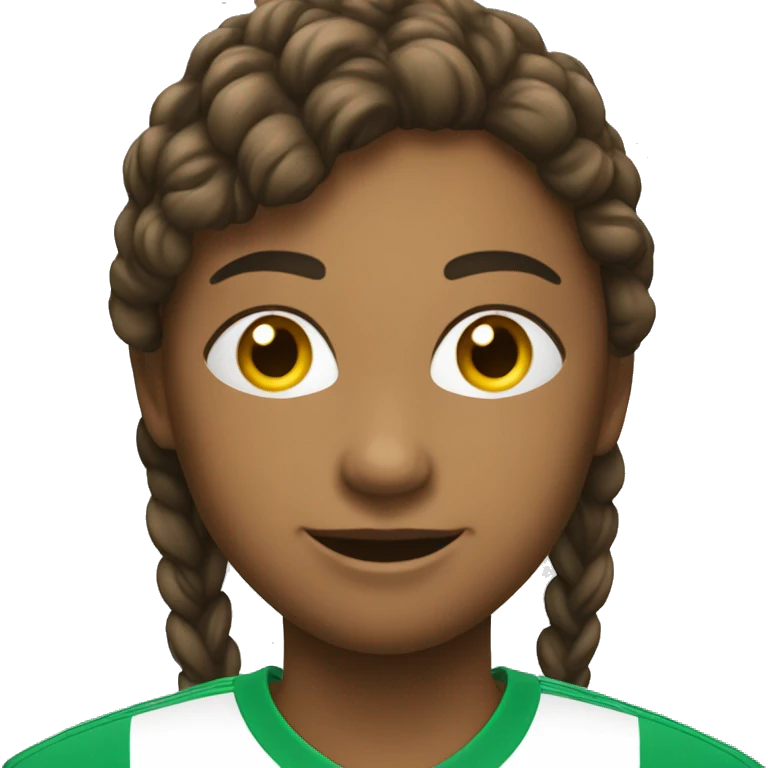 Personne heureuse qui joue au soccer emoji