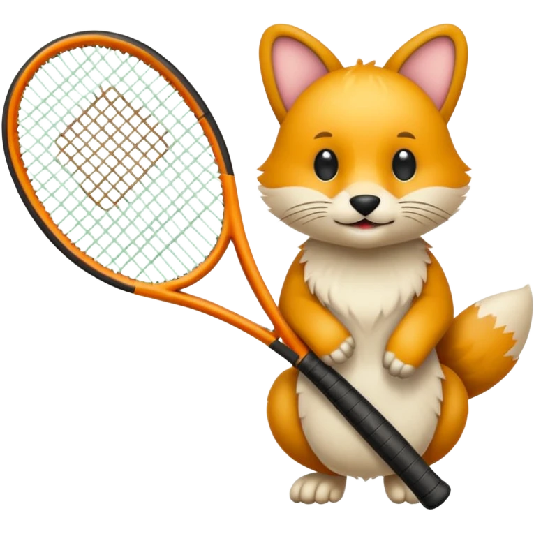 Tennis-Racket Animals emoji