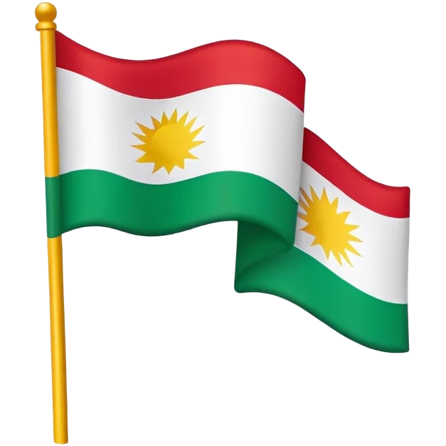 Kurdistan Flag emoji