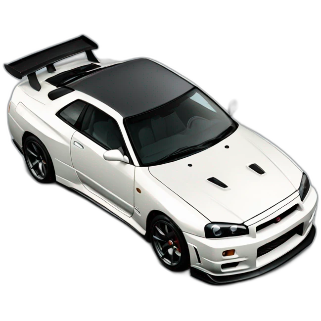 nissan gtr r34 skyline emoji