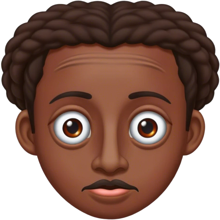 scrawny ugly 6'4 ethiopian emoji