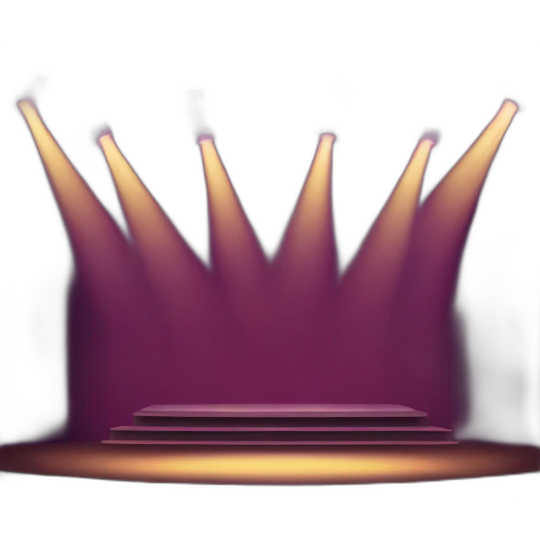 Stage lights emoji