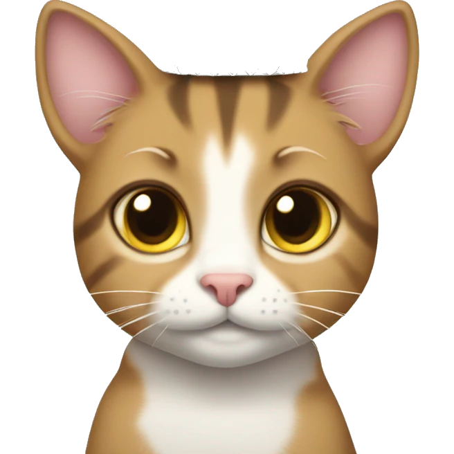 Tabby cat with princess tiara emoji