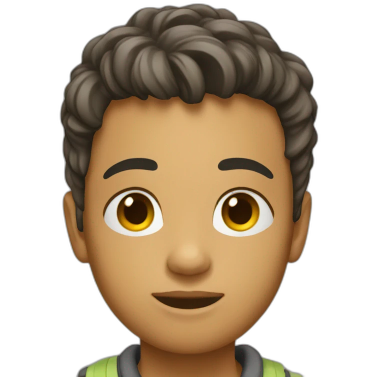 adolescente qui lit emoji