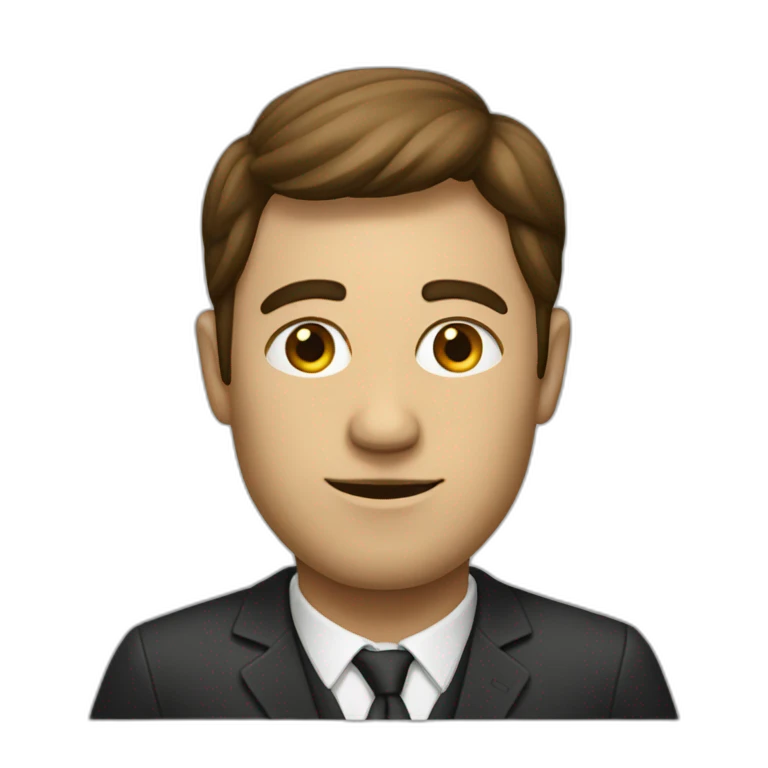 Un homme triangle emoji