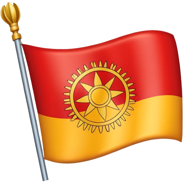 Drapeau gitan  emoji
