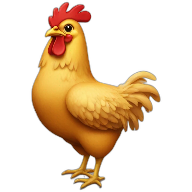 forbidden chicken emoji