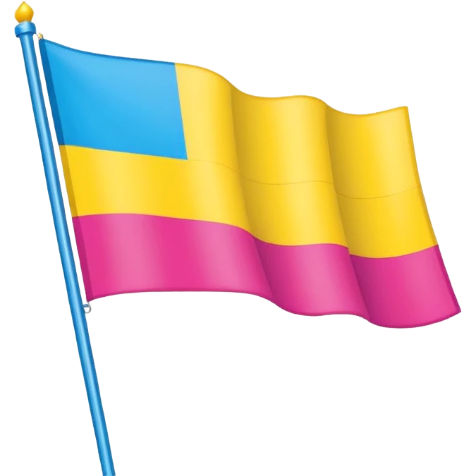 Pansexual flag emoji