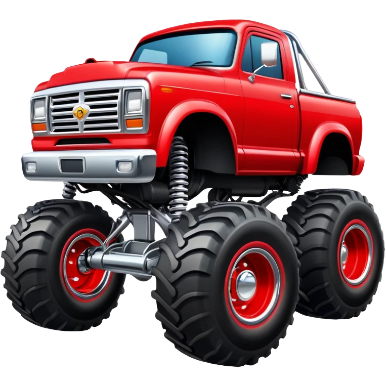 Monster truck emoji