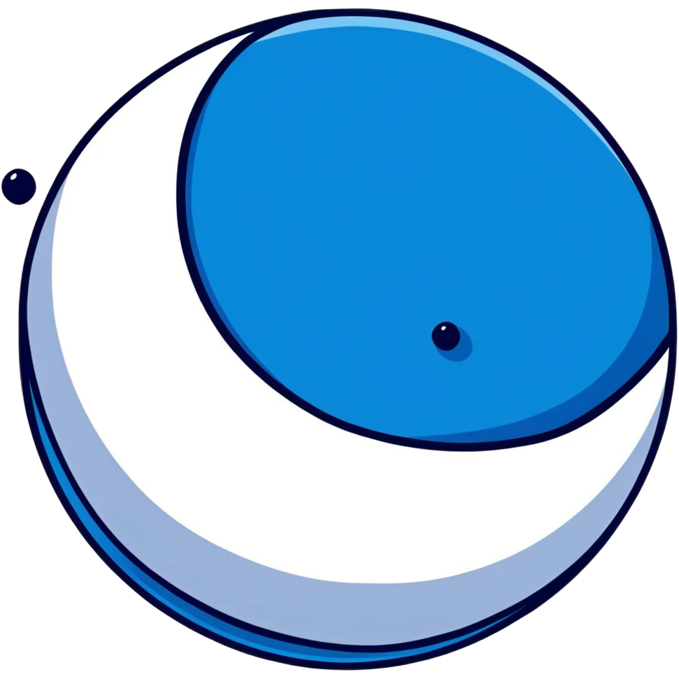 dark blue mysterious planet emoji