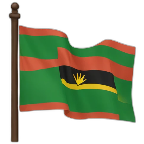 Pam Africa flag  emoji