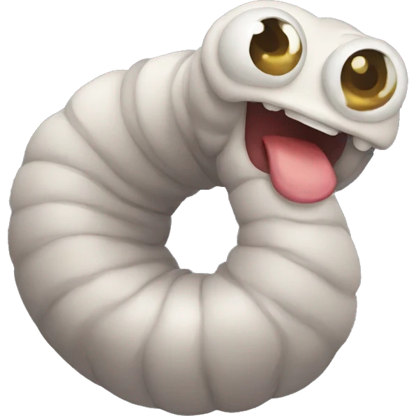 Worm emoji