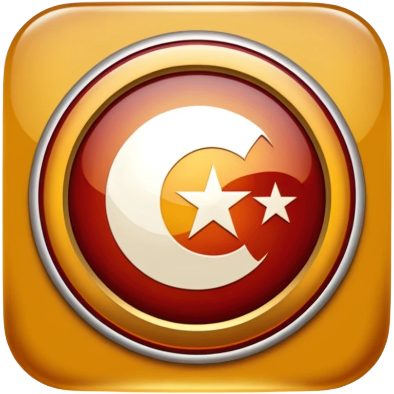 Galatasaray 5 yıldızlı logo emoji