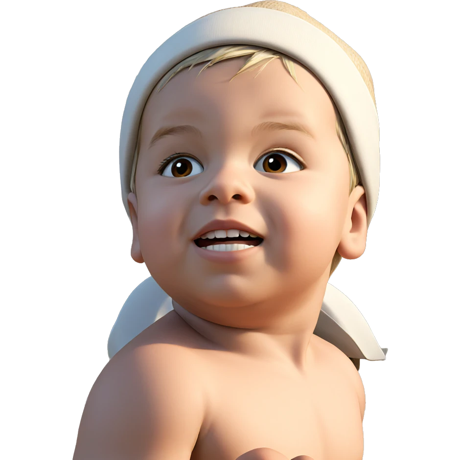 boy in hat outdoors portrait emoji