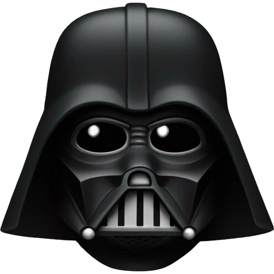 Black Dark vador  emoji