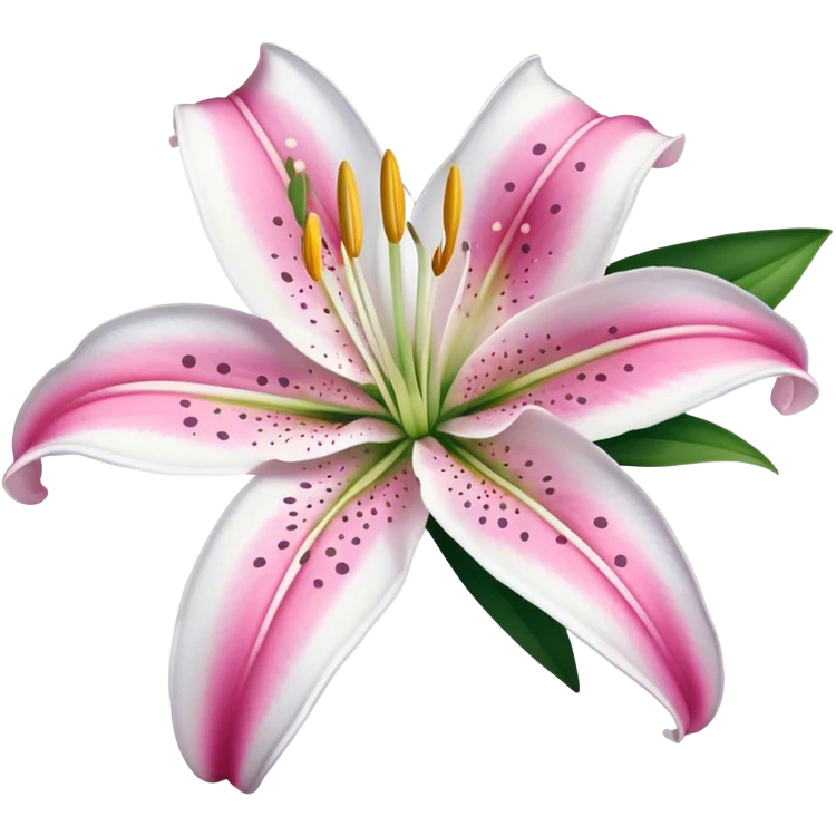 stargazer lily emoji