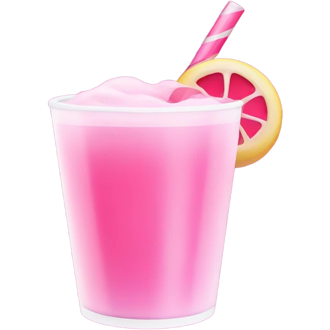 pink drink emoji