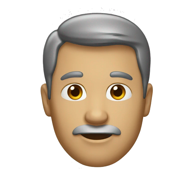 Un homme détendu  emoji