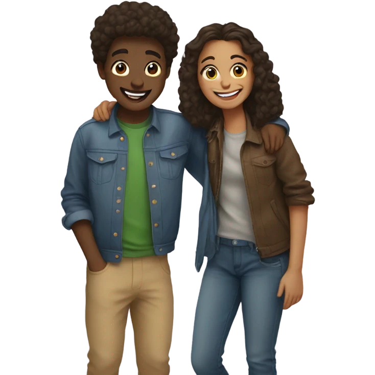 young friends  emoji