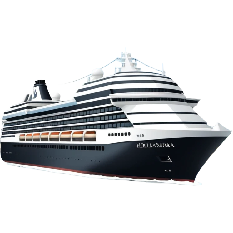 holland america cruise ship in rotterdam emoji