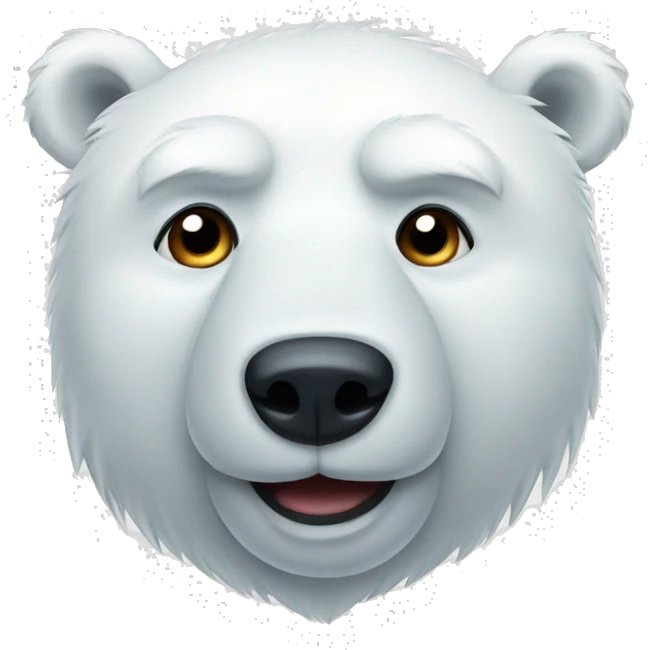 polar bear emoji