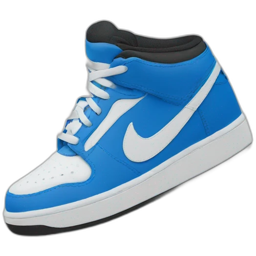 Short Nike bleu emoji