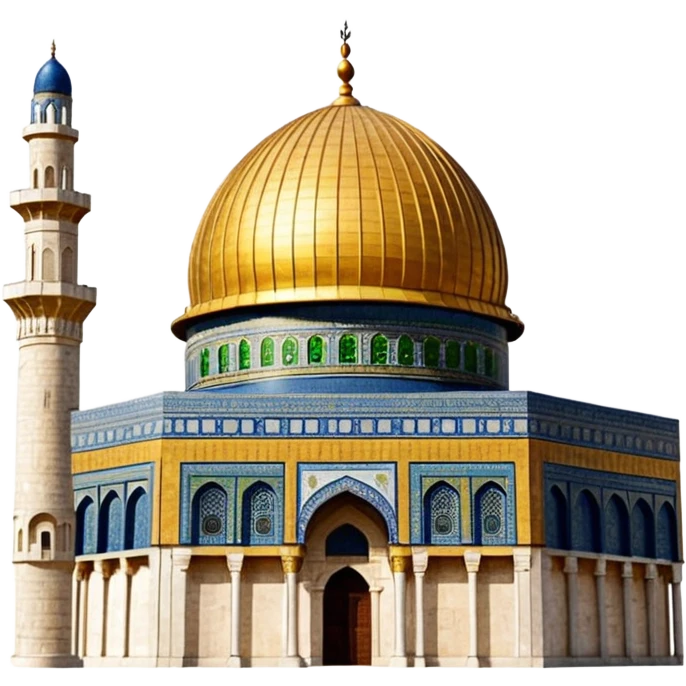 Dome of the rock, Palestine emoji