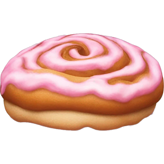 Pink Cinnabon  emoji