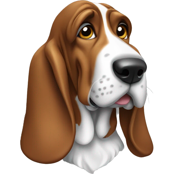 Basset hound emoji