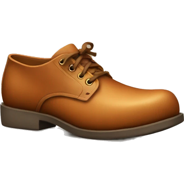leather shoes emoji