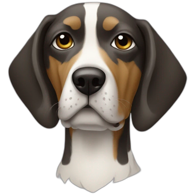 Braque français chien emoji