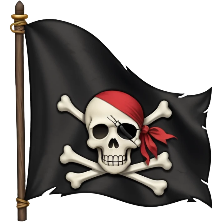 Fait moi cette emoji 🏴‍☠️ emoji