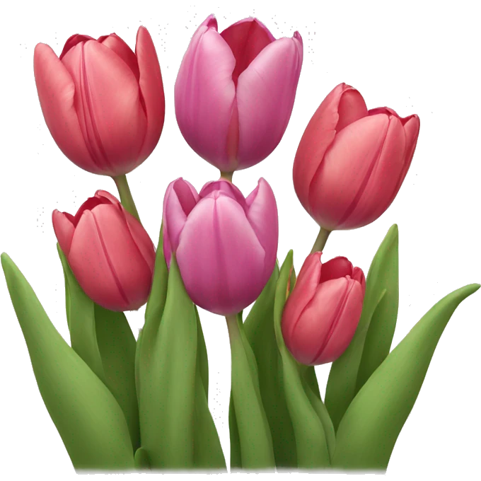 Tulips emoji