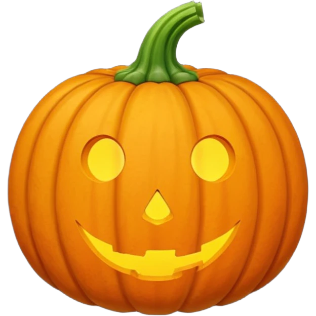 Pumpkin astheitc emoji