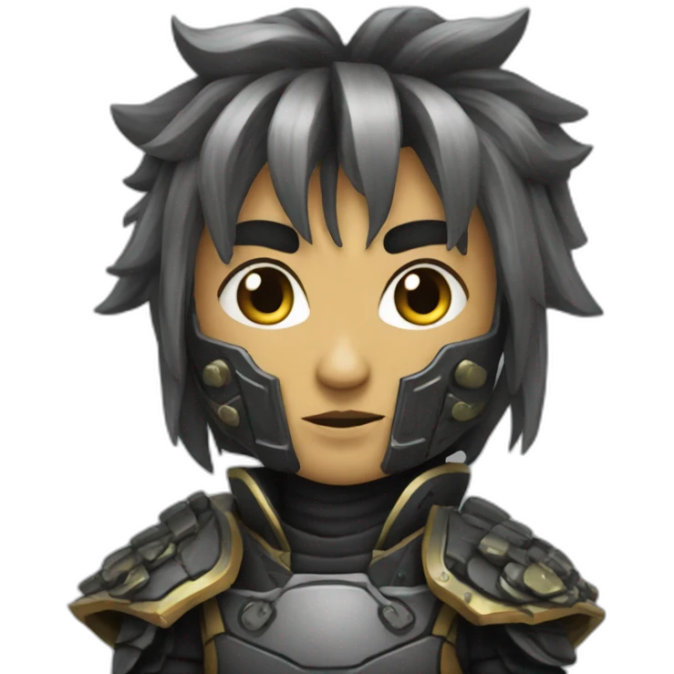 cyber samurai emoji