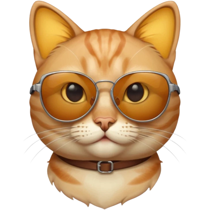 Cat wearing sunglasses emoji