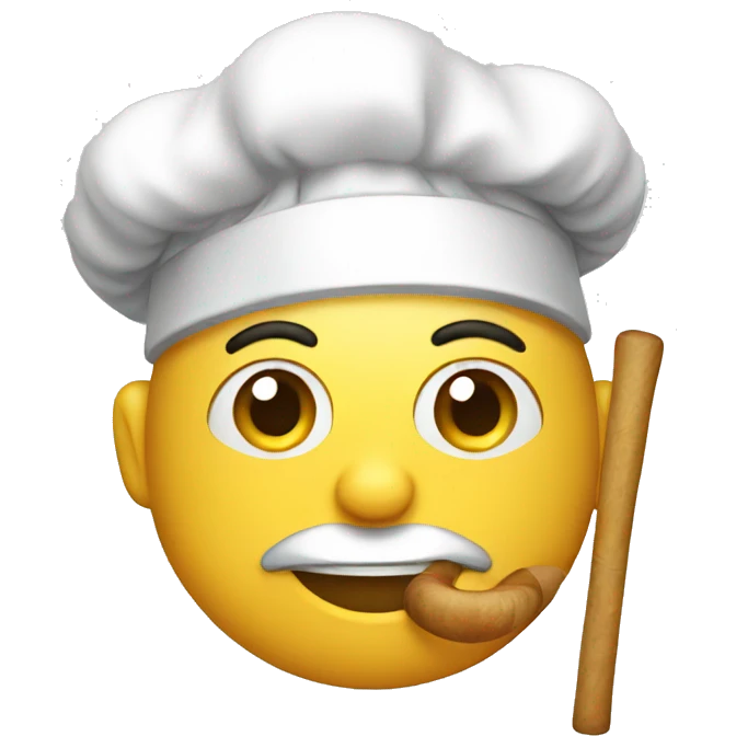 cane chef emoji