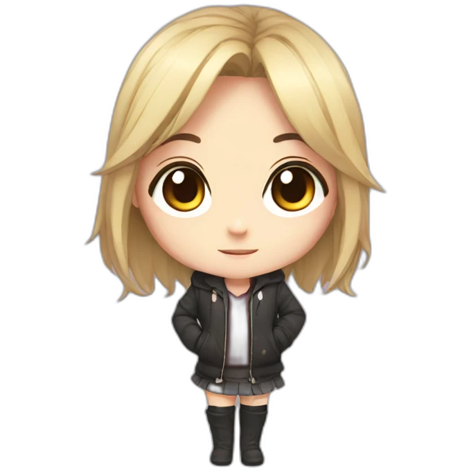 anime chibi girl emoji