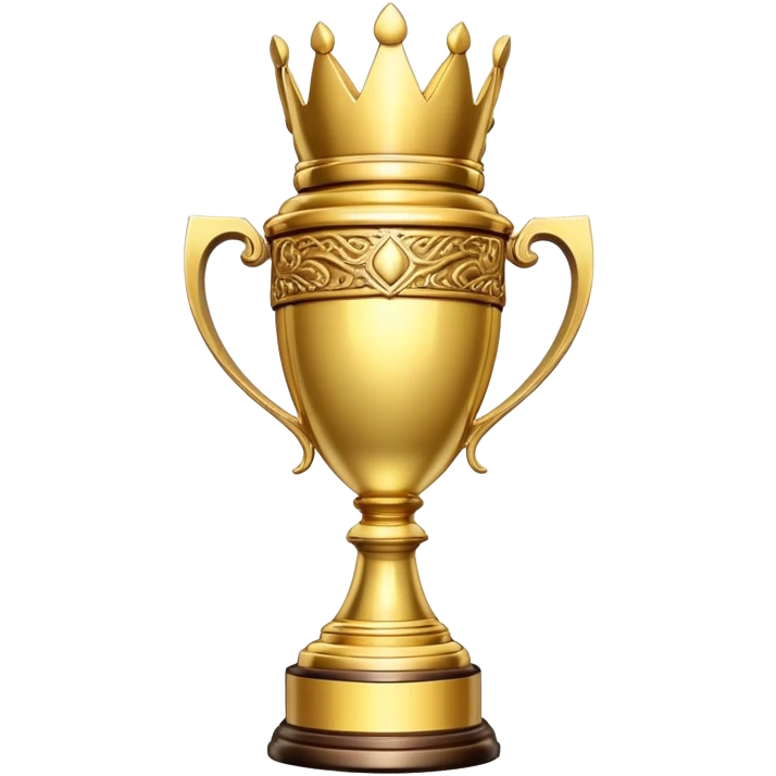 Premiership trophy emoji