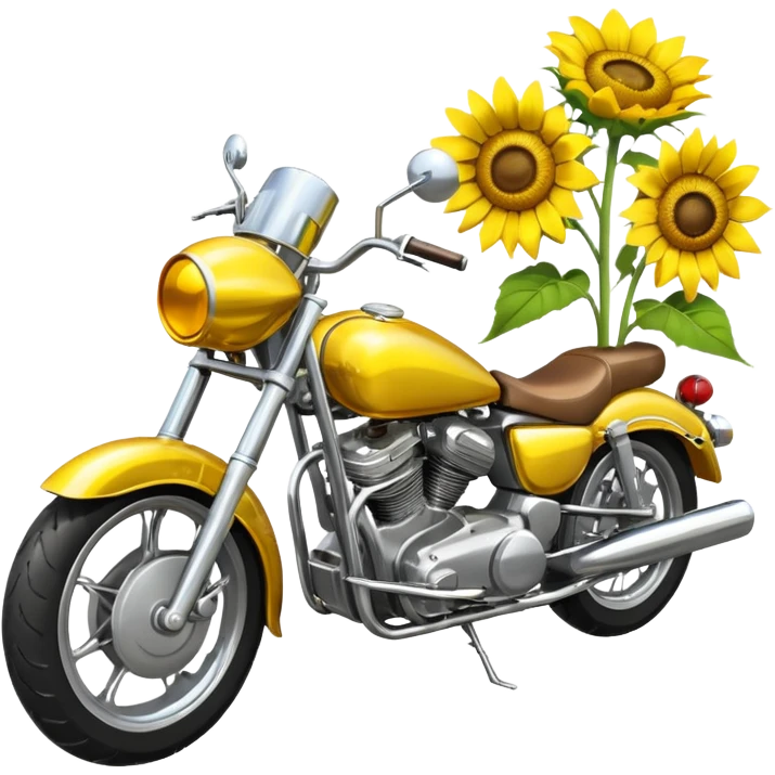 🌻🏍️ emoji