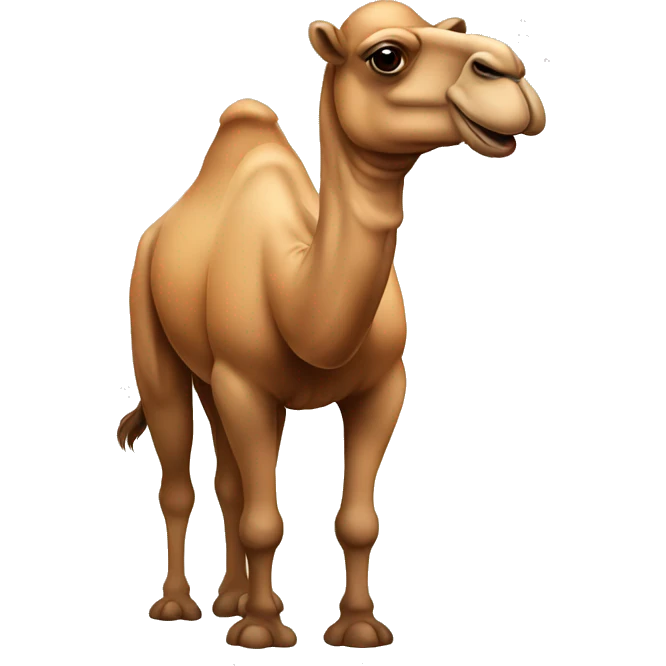 Brown camel emoji