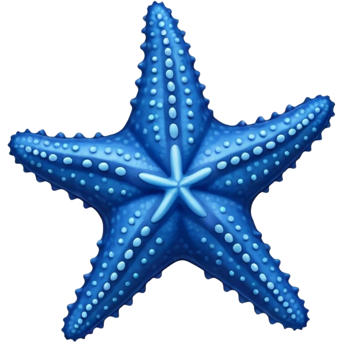 blue sea star emoji