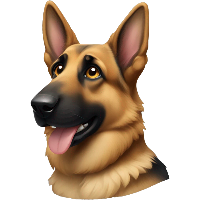 German Shepherd dog  emoji