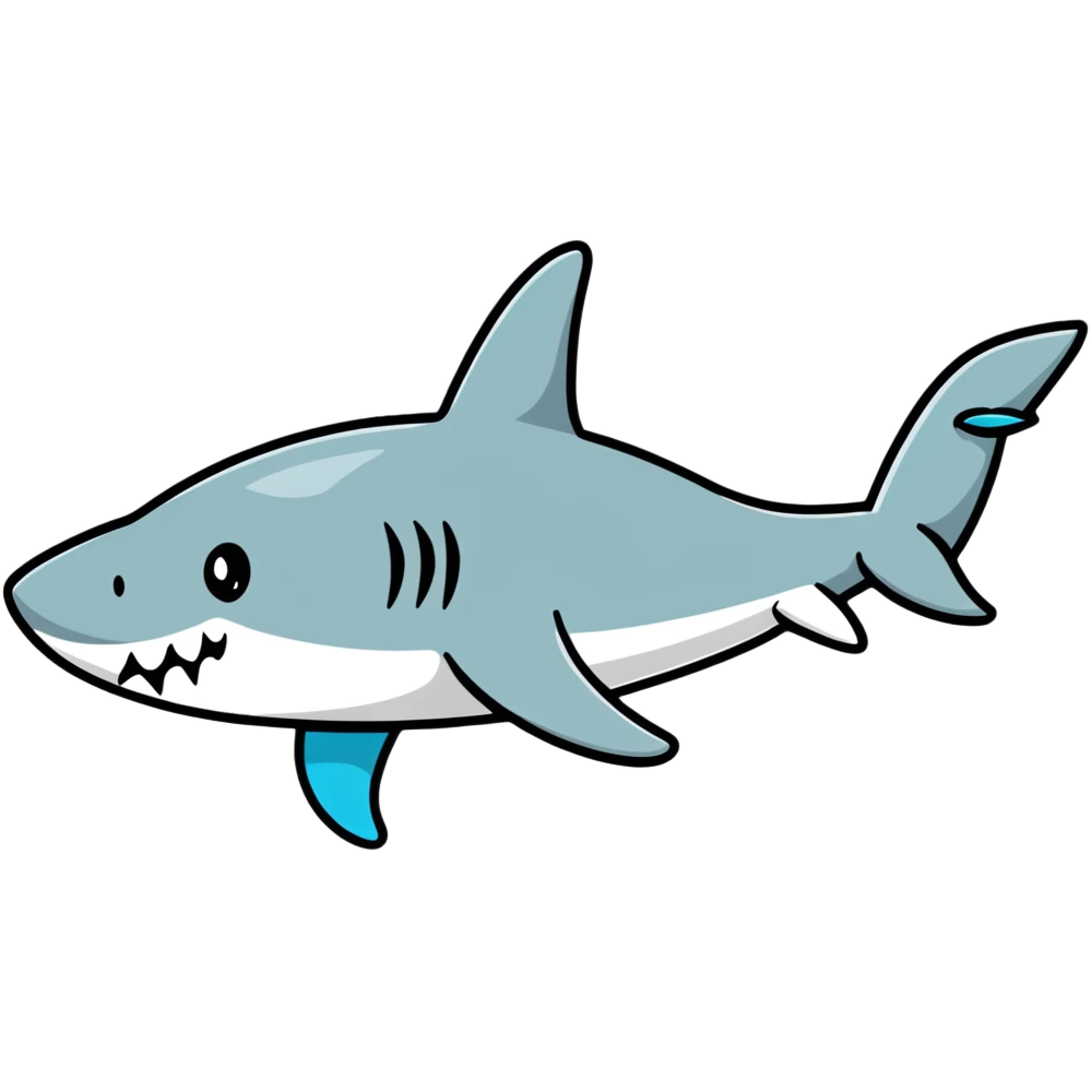 shark-airplane hybrid emoji