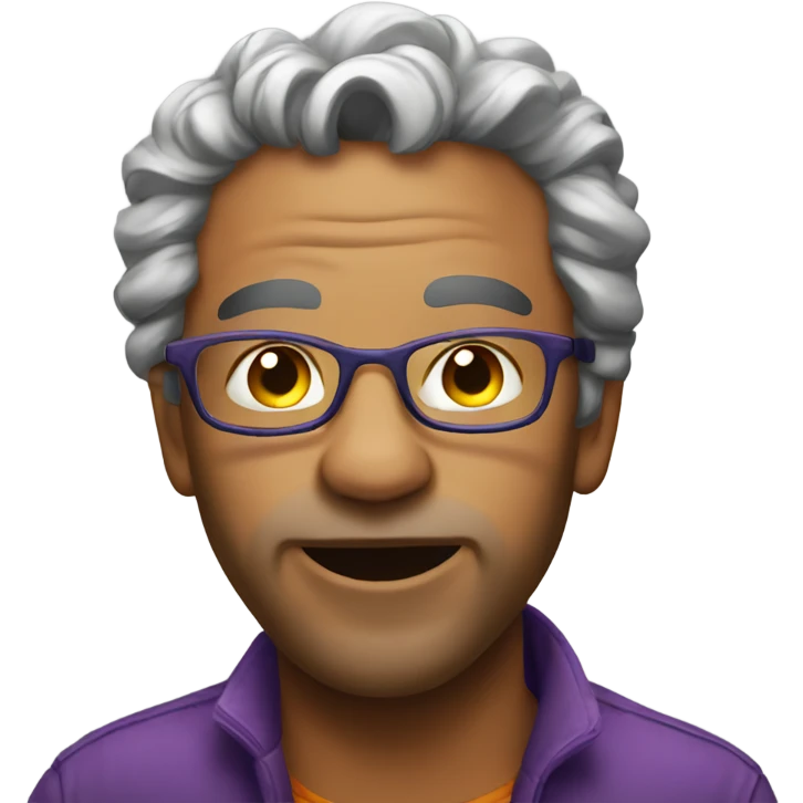 crazy colorful artist emoji